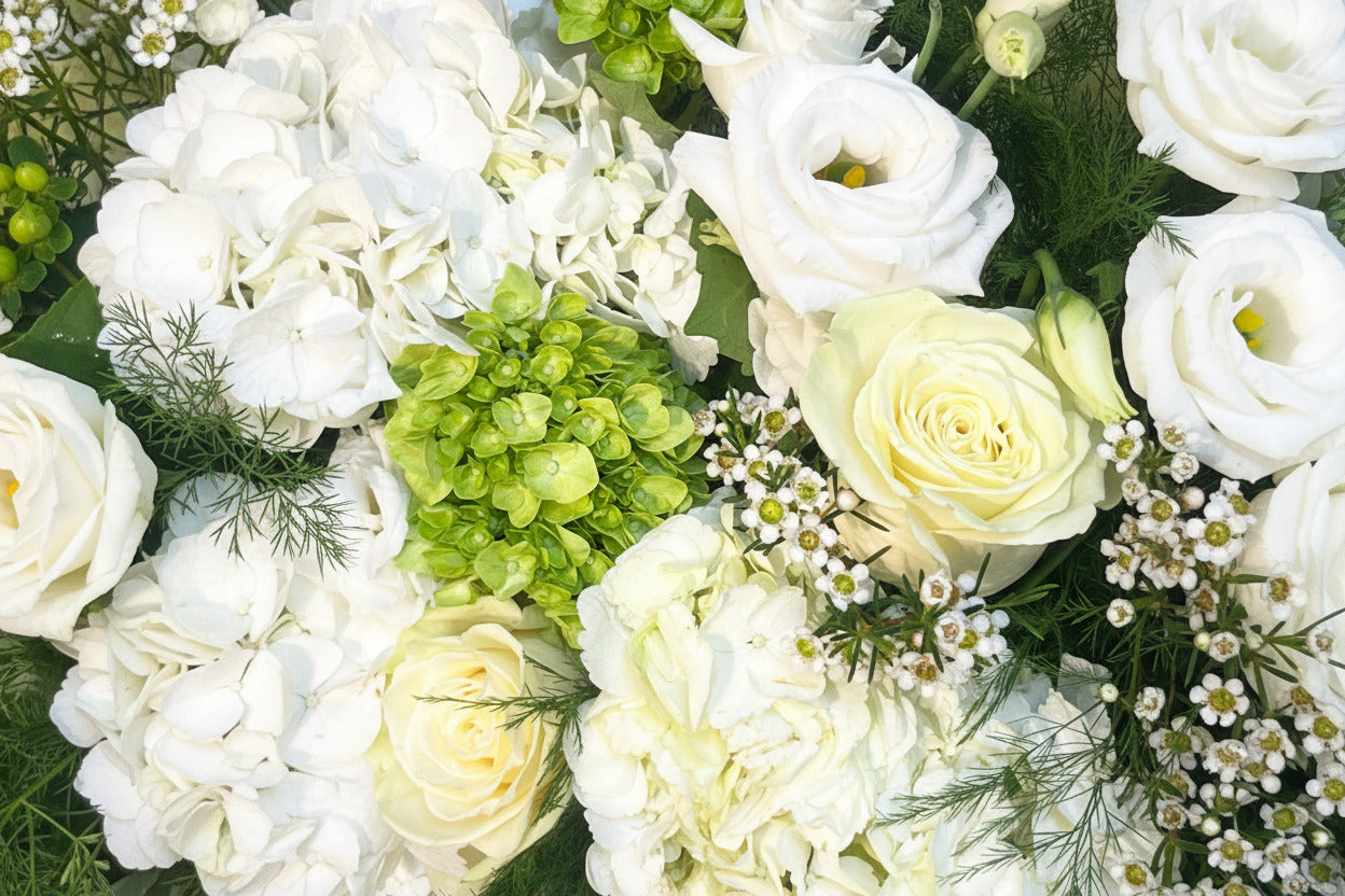 White Serenity Bouquet
