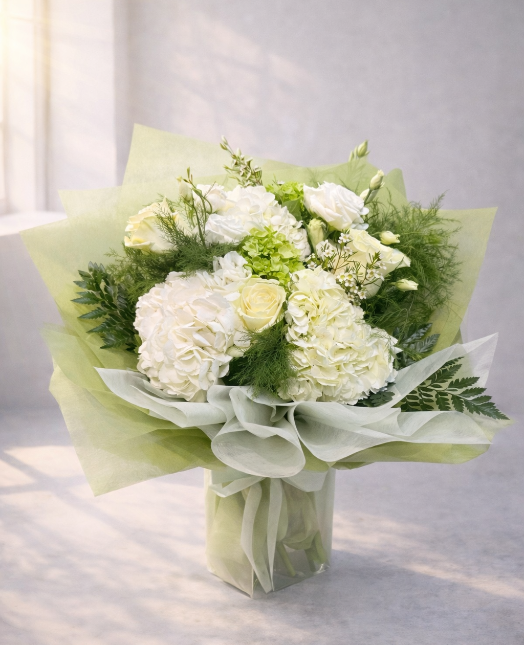 White Serenity Bouquet