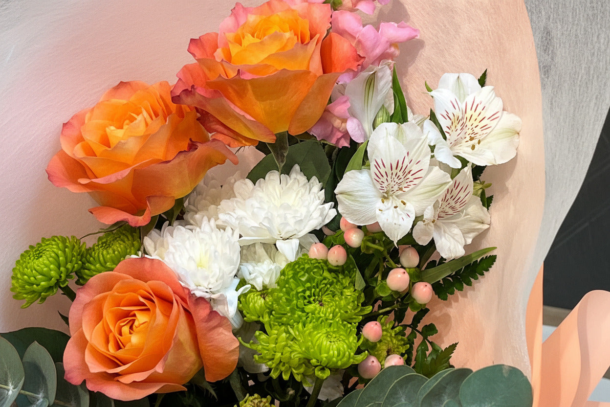 Sunrise garden bouquet