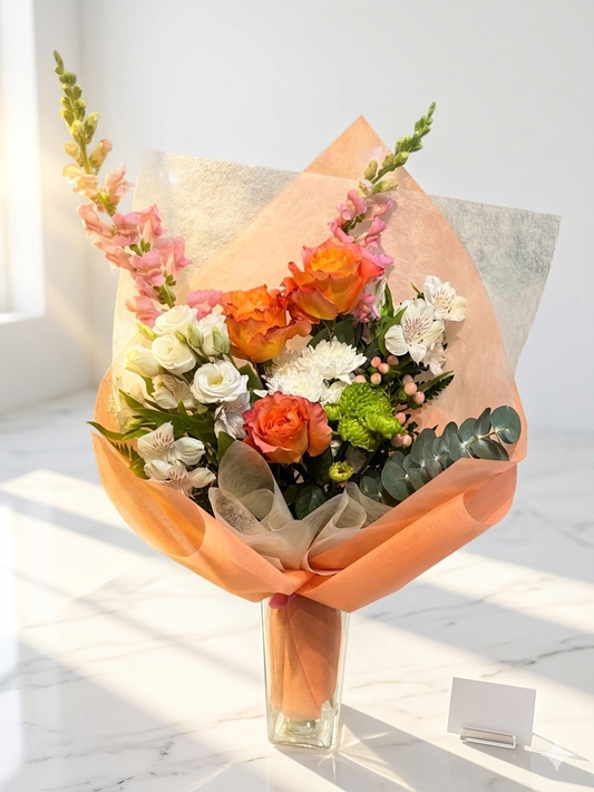 Sunrise garden bouquet