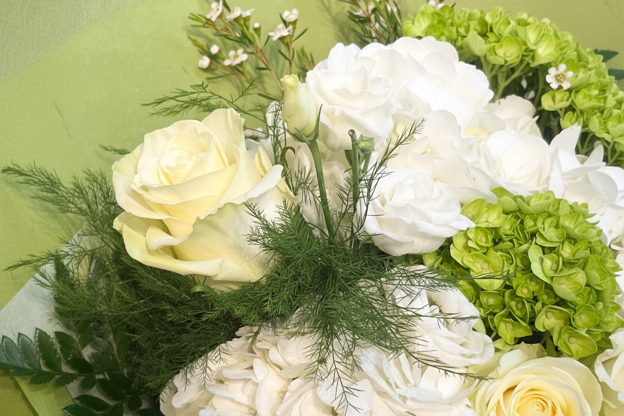 White Serenity Bouquet
